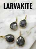 Larvakite Pendants