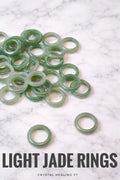 Light Jade Rings