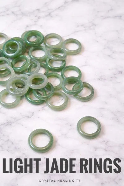 Light Jade Rings