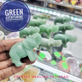 Lucky Green Aventurine Elephant
