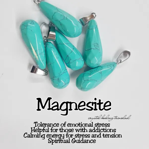 Magnesite - Drop Pendent