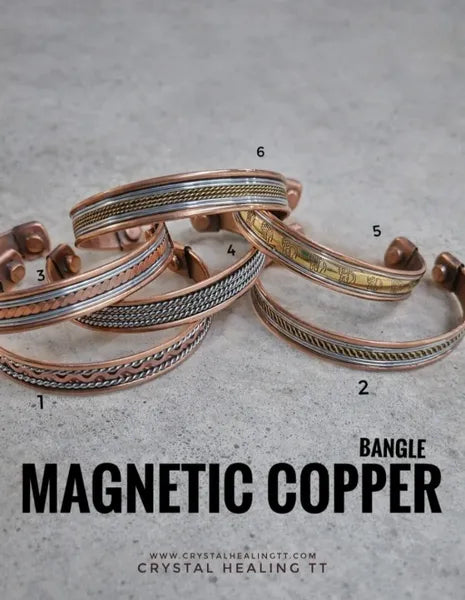 Magnetic Copper Bangles