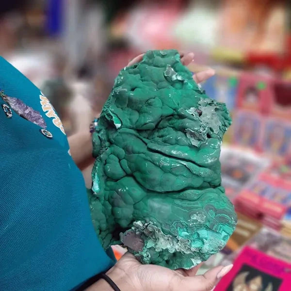 Malachite - Approx 14 Inches Tall