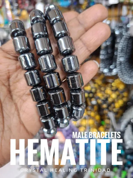 Male Hematite Bracelets