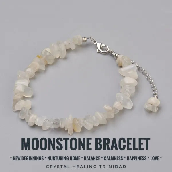Moonstone Chip Style Bracelet