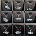 Natural Pointed Quartz Necklace