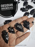 Obsidian Arrowhead (Carved)