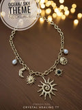 Ocean/Sky Theme Necklace