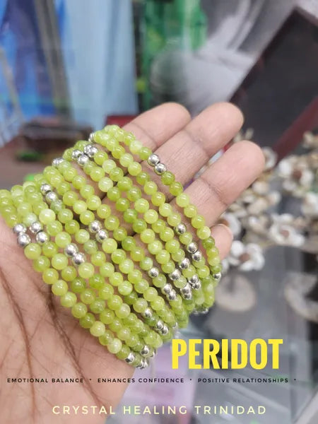 Peridot Bracelets - Adjustable