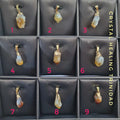 Pointed Citrine Pendant - Raw