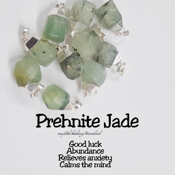Prehnite Jade Pendant