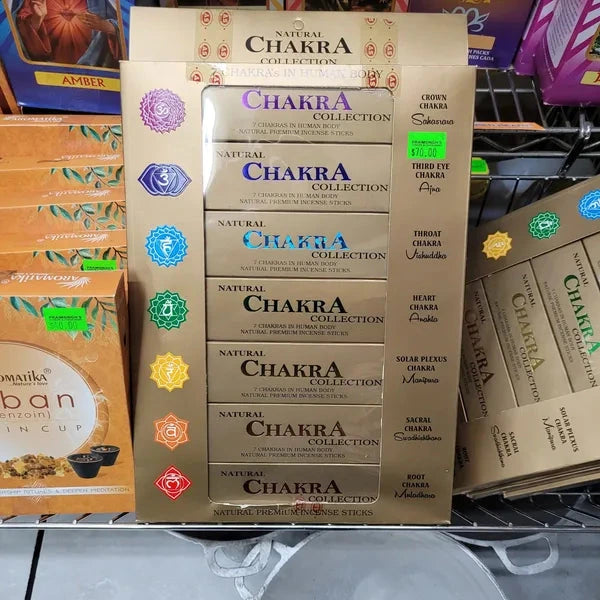 Premium Chakra Incense Set