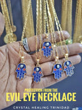 Protection From The Evil Eye - Stainless Steel Necklace