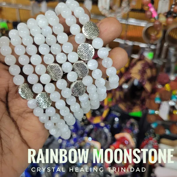 Rainbow Moonstone Bracelet