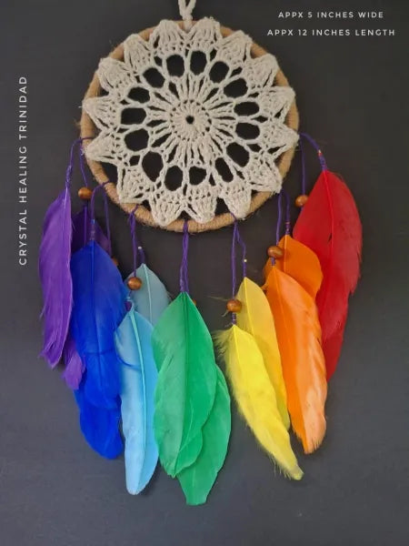 Rainbow Whispers Dream Catcher