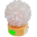 Rose Quartz Chip Lamp