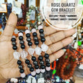 Rose Quartz & Hematite Bracelet