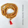 Rose Wood Mala - no knots