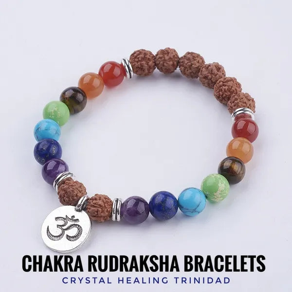 Rudraksha Chakra Bracelet