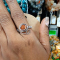 Rudraksha stainles steel - size 8