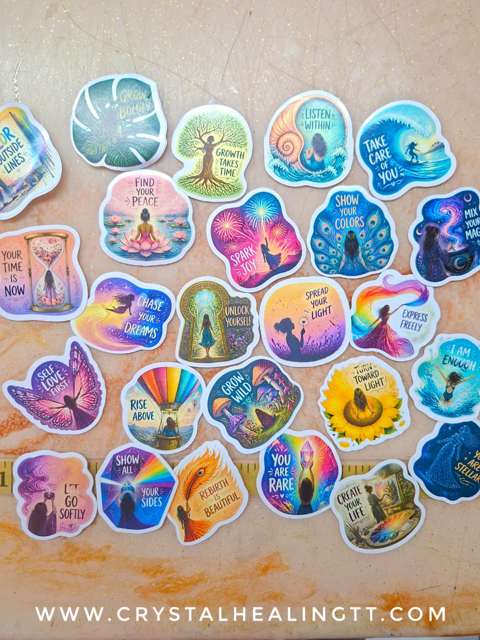 3 Mystery Stickers For $5.00
