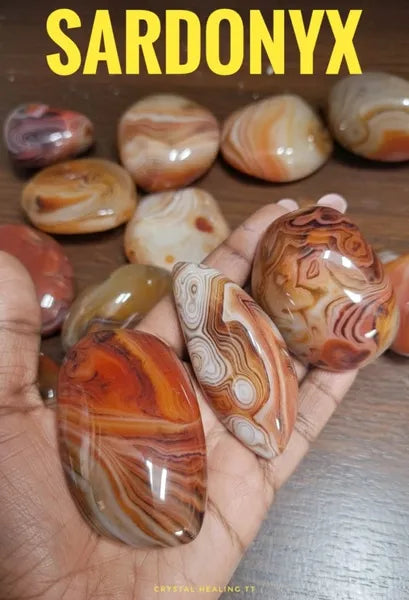 Sardonyx Tumble Stone