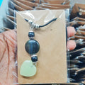 Serpentine and agate