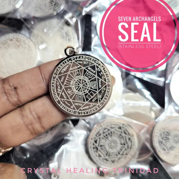Seven Archangels Seal - Stainless Steel