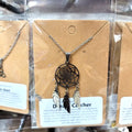 Silver Dreamcatcher Necklace Stainless Steel