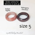 Size 5 Gem Rings