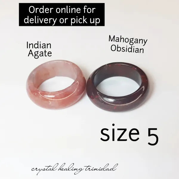 Size 5 Gem Rings