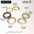 Size 6 Gem Rings