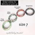 Size 7 Gem Rings
