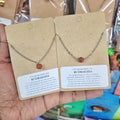 Stainless Steel Rudraksha Necklace