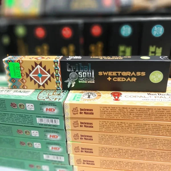 Sweet Grass and Cedar Incense