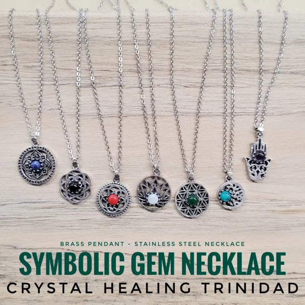 Symbolic Gem Necklace