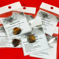 Tiger's Eye -heart shaped pendant
