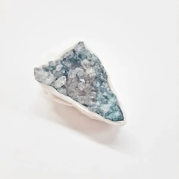 Treated Clear Quartz - Blue