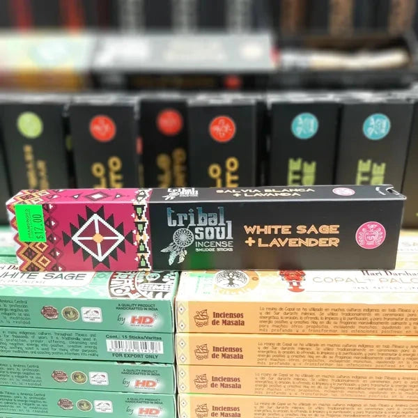 White Sage and Lavander Incense Sticks
