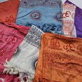 White With Black Shawl (40 x 70)