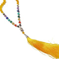 Yellow Agate Chakra Mala
