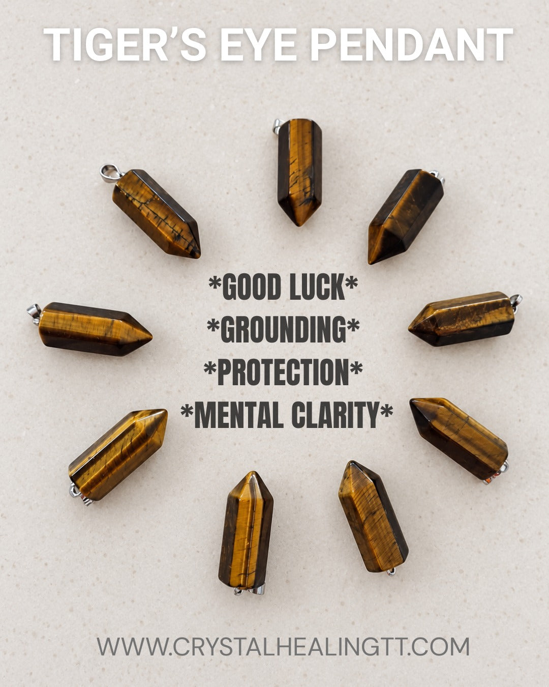 Tiger's Eye Pendant